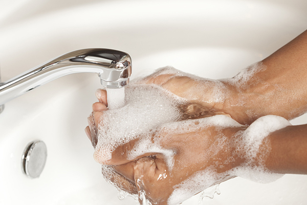 Washing your hands properly can keep illnesses away