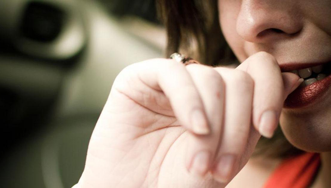 Biting your nails is a very unhealthy habit