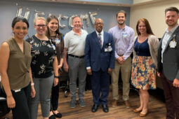 Residents and faculty from the new Pharmacy Residency Program at St. Joseph Regional Hospital